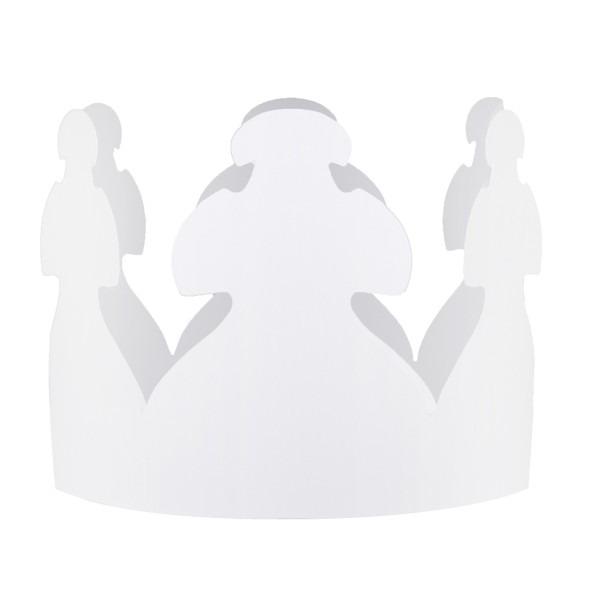 White Crowns - Bright White Tag (24 Ct.)