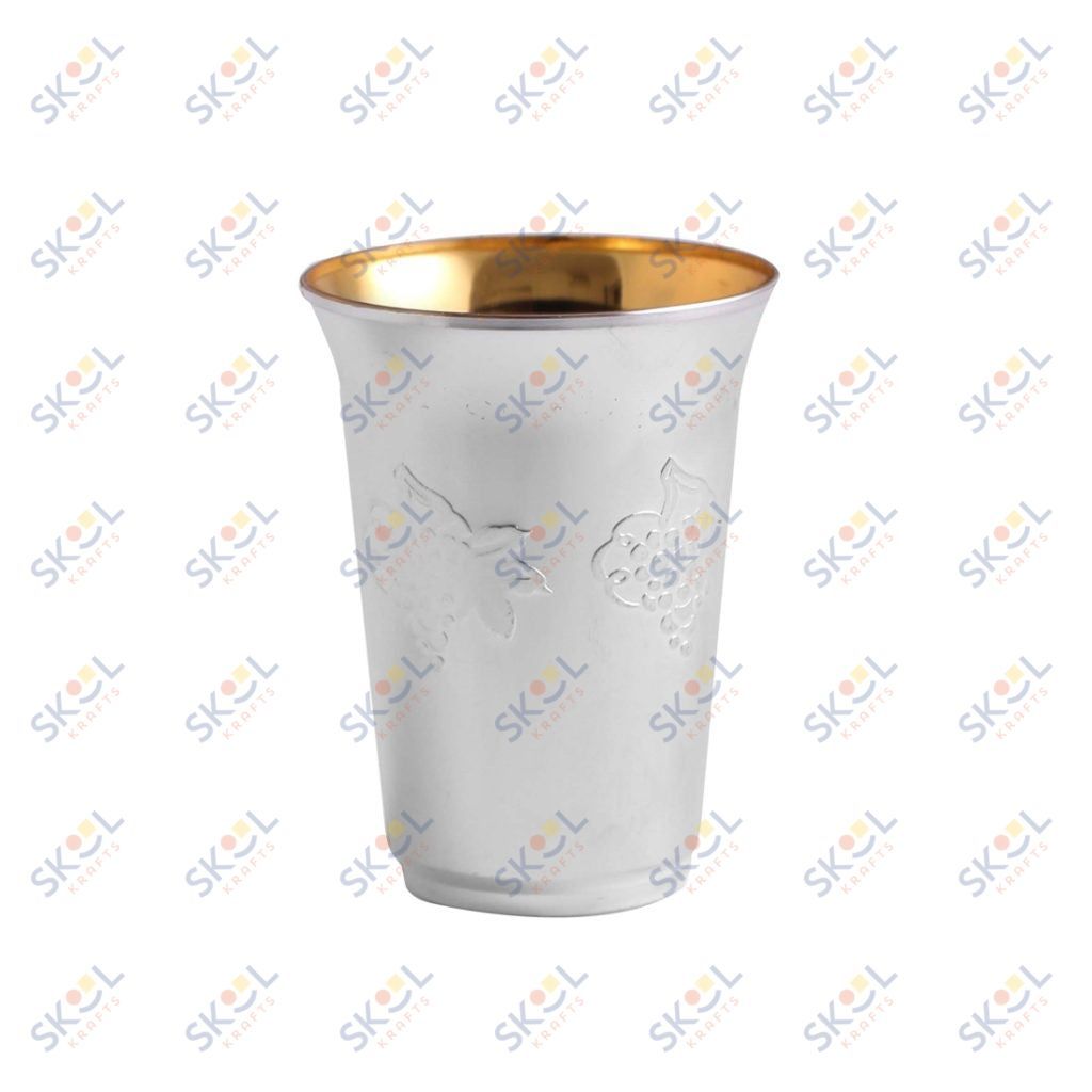 Silver 5.5oz Kiddush Cups 10ct