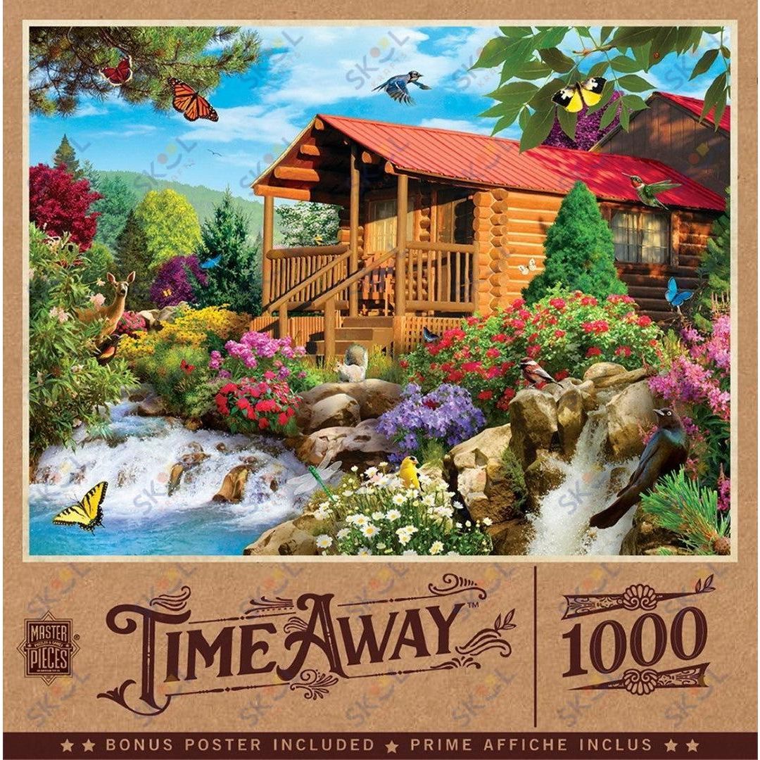 Cascading Cabin Puzzle 1000/pc.