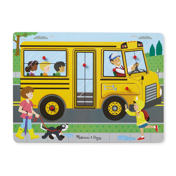 The Wheels On the Bus Song Puzzle