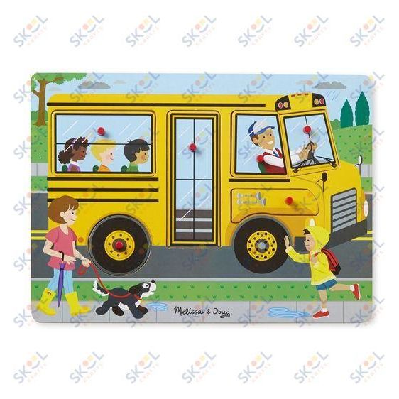 The Wheels On the Bus Song Puzzle