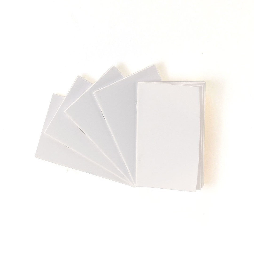Blank Book (White, 2 ¾" x 4 ¼" (12 Pages), 10/pk)