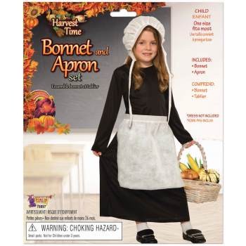 Children's apron and Bonnet set 1/set (limited stock)