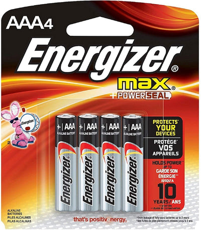 Energizer Alkaline Battery (AAA, 4/pk)