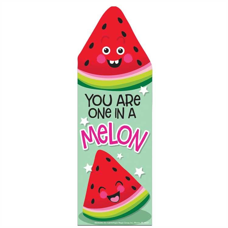 Watermelon Scented Bookmarks 24/pk