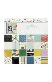 Paper Pads 12 X 12 - Patterned - Birthday- 48 Sheets