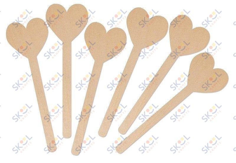 Wood Die Cut Craft Sticks