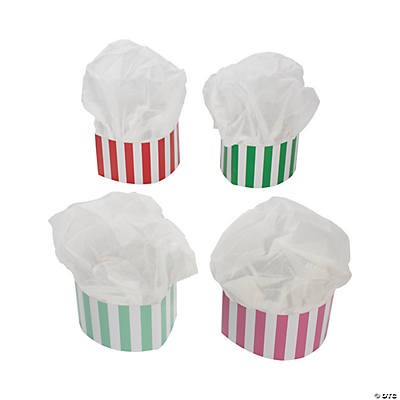 Baking Party Paper Chef Hats 12/pk