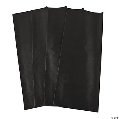 Tissue Paper Sheets 20" x 20" Black 60 Sheets