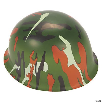 Camouflage Helmets 12/pk