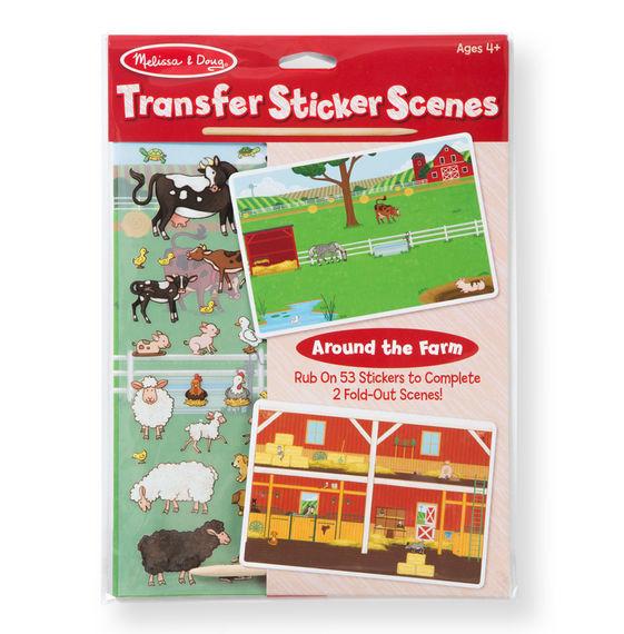 Transfer Sticker Scenes - Around the Farm