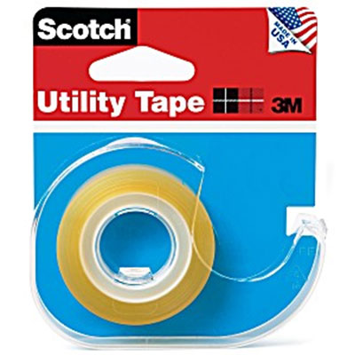 Double Sided Tape in Dispenser (1/2" x 250")