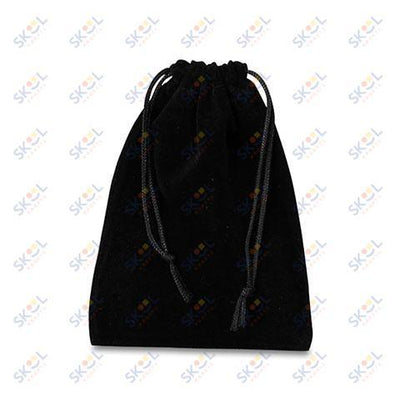 Velour Bag 25/pk (Black, 4" X 5.5")