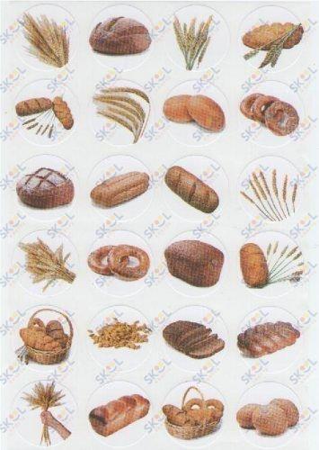 Stickers Bread Assortment 10/sheets