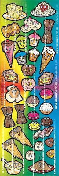Mezonos Die Cut Stickers (6 Sheets)