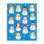 Stickers Snowmen Shape 6/sheets