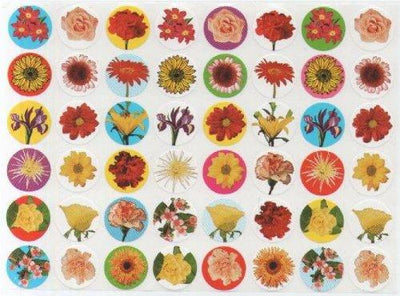 Stickers Mini Flower 3/4" 10 sheets