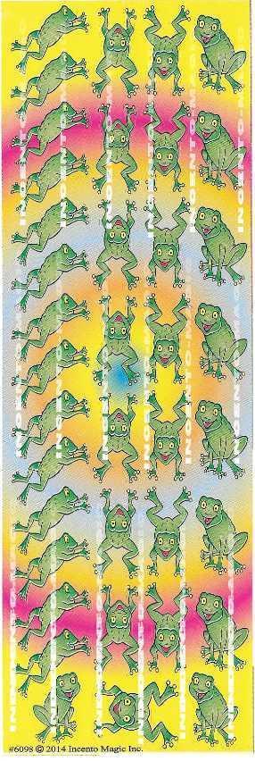 Frogs Die Cut Stickers