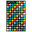 Colorful Stars Stickers 7/16" 400/pk