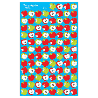Tasty Apples Stickers 7/16" 800/pk