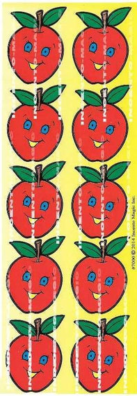 Large Smile Apples Stickers