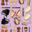 Musical Instrument Stickers 6/sheets
