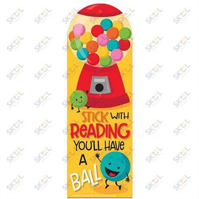 Bubble Gum Scented Bookmarks 24/pk