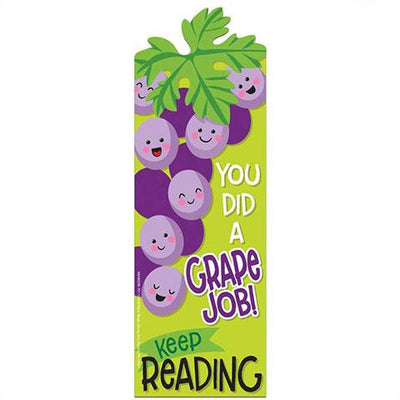 Grape Scented Bookmarks 24/pk