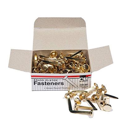 Fasteners Brass Plated