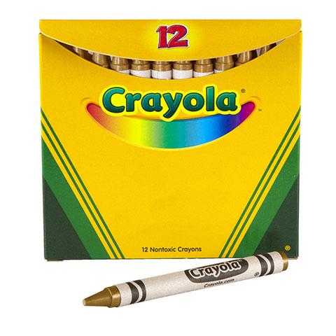 Crayola Metallic Crayons 12/pk – Skool Krafts