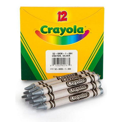 Crayola Metallic Crayons 12/pk