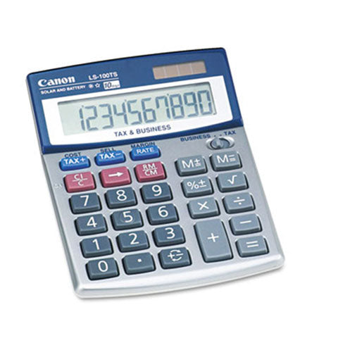 Portable Business Calculator, 10-Digit LCD