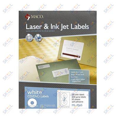 CD Labels 100 Sheets 2/pg