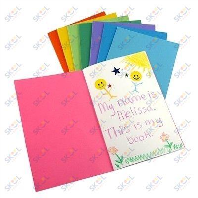 Blank Book (Asst, 4 ¼" x 5 ½" (12 Pages), 10/pk)