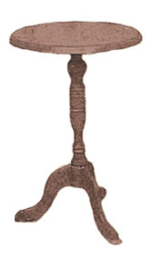 Candlestick table Brown miniature