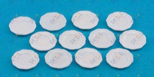 Salad plates 12/pcs miniature