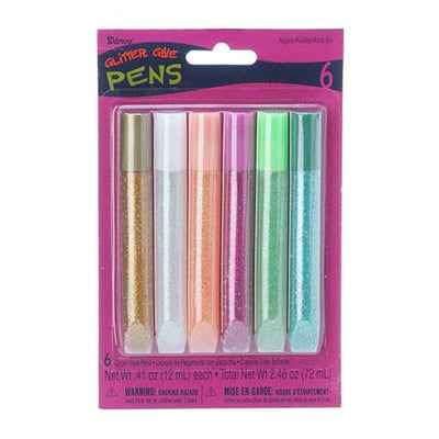 Glitter Glue Pens Primary 5/pk