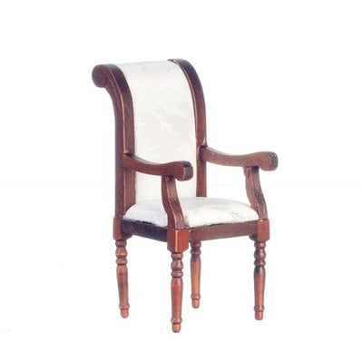White armchair miniature