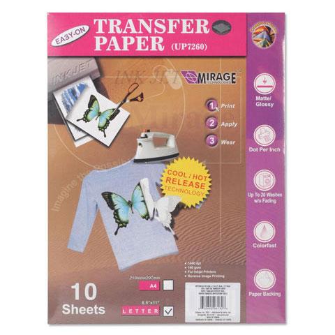 Easy On Transfer Paper (Dark Fabric)