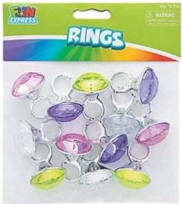 Diamond Rings 12/pk.