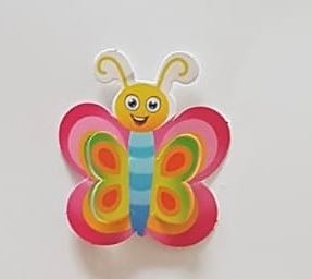 3D Butterfly Cardstock Cutout 40/pcs. (limited stock)
