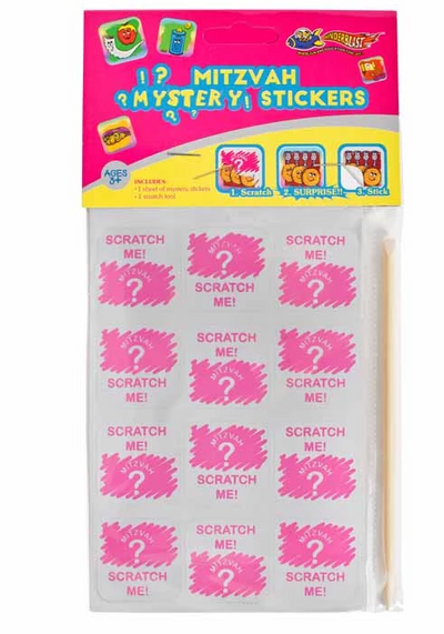 Mitzvah Mystery Stickers