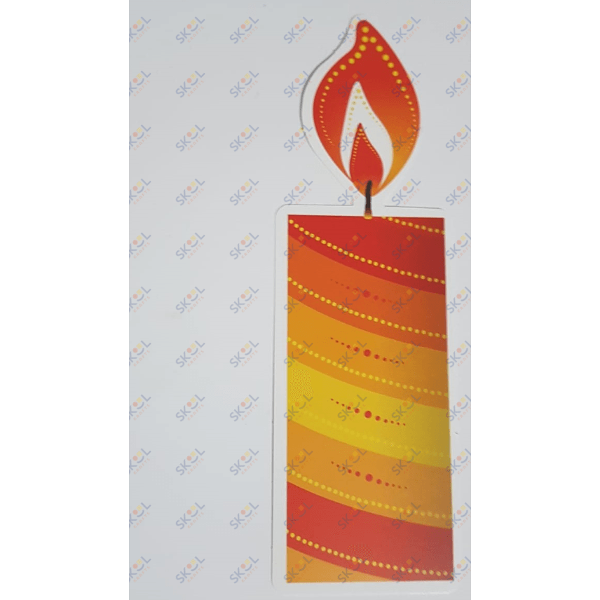 Large Candle Cutout 20/pk (discontinued)
