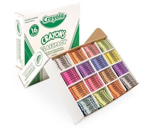 Crayola Crayon Classpack 16 Colors 800/pk
