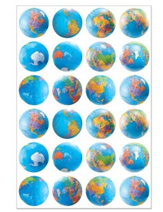 Globes Stickers