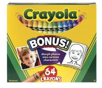 Crayon Box Assorted Clear – Skool Krafts