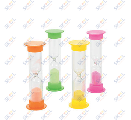 Plastic 3-Minute Salt Timers 12/pk