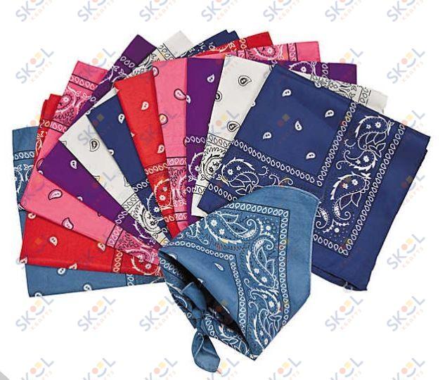 Western Bandana Assortment 12/pk