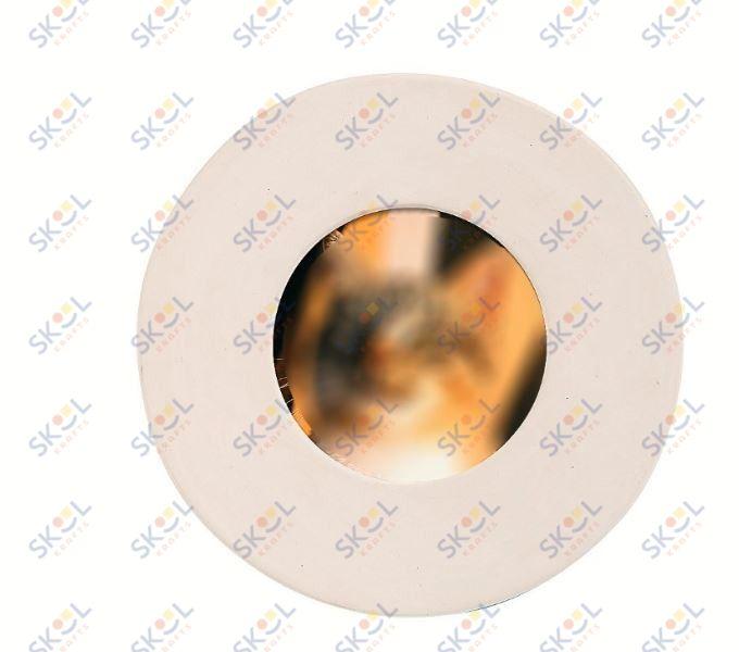 DIY Ceramic Round Picture Frame 5" 6/pk