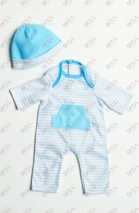 Outfit For 16" Doll (Blue)